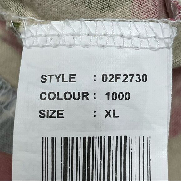 Multicolor Print Patchwork A-line Midi Skirt Size XL - Picture 11 of 11